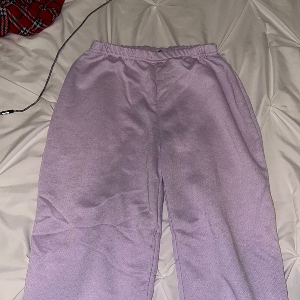 Lilac pretty little thing joggers